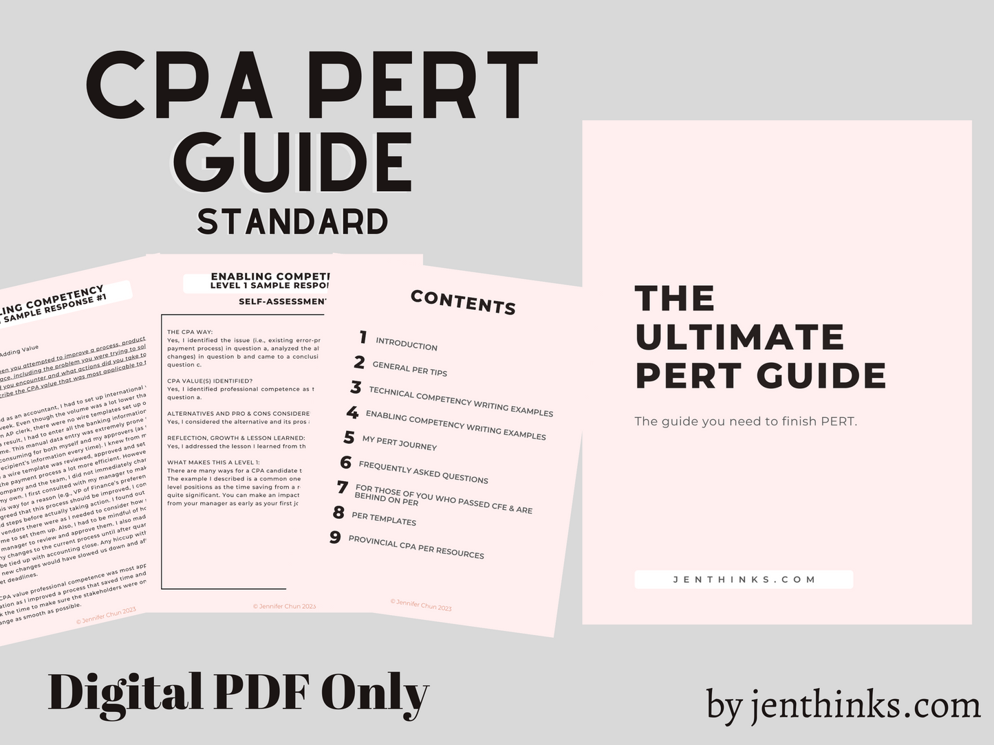 The CPA PERT Guide by jenthinks (Standard)